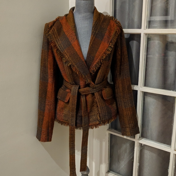 Cartonnier Anthropologie Sophie Tweed Blazer - Picture 4 of 13